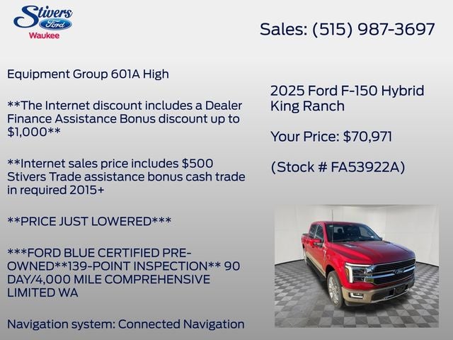 2025 Ford F-150 King Ranch