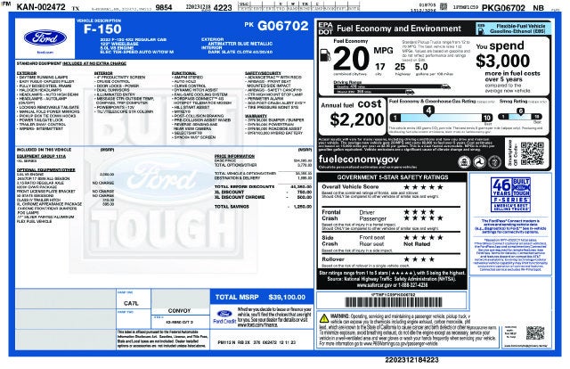 2023 Ford F-150 XL