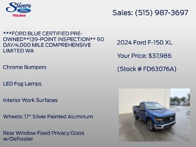 2024 Ford F-150 XL