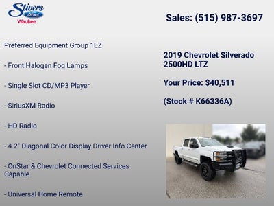 2019 Chevrolet Silverado 2500HD LTZ