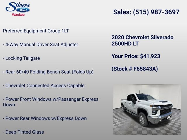 2020 Chevrolet Silverado 2500HD LT
