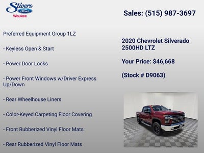 2020 Chevrolet Silverado 2500HD LTZ
