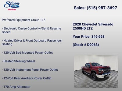 2020 Chevrolet Silverado 2500HD LTZ