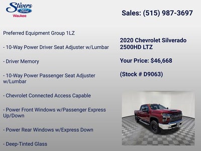 2020 Chevrolet Silverado 2500HD LTZ