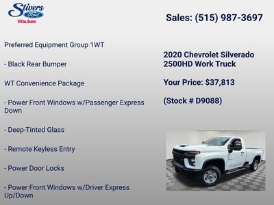 2020 Chevrolet Silverado 2500HD Work Truck