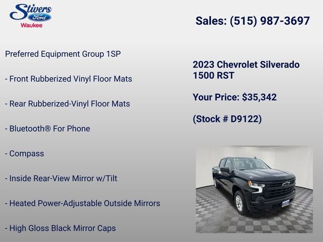 2023 Chevrolet Silverado 1500 RST