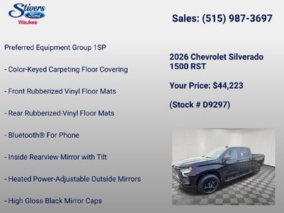 2026 Chevrolet Silverado 1500 RST