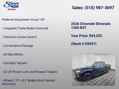 2026 Chevrolet Silverado 1500 RST