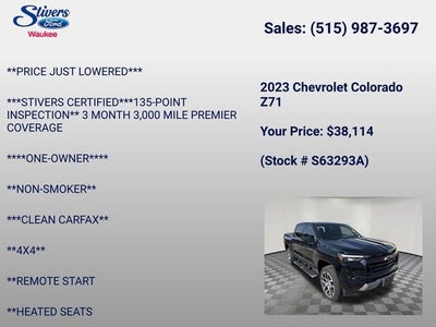 2023 Chevrolet Colorado Z71