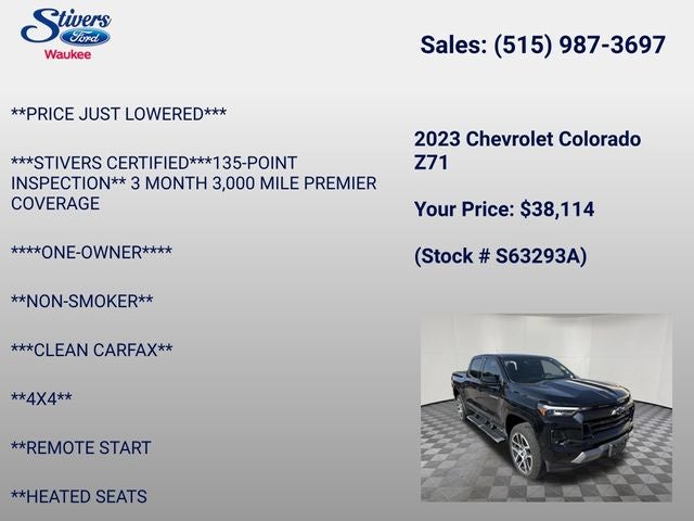 2023 Chevrolet Colorado Z71