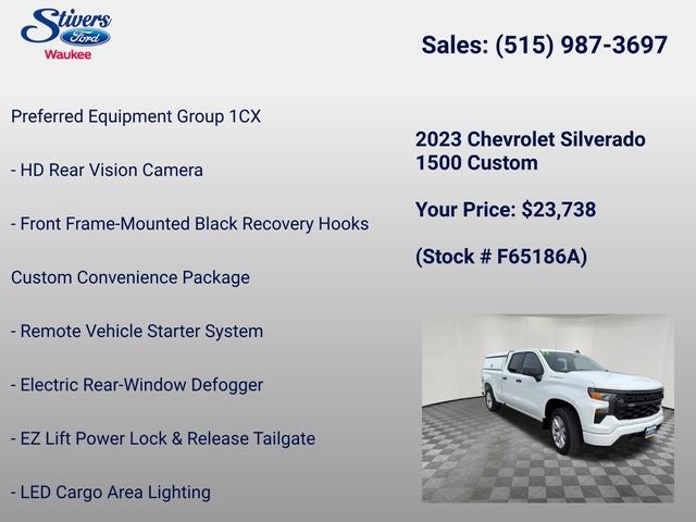 2023 Chevrolet Silverado 1500 Custom