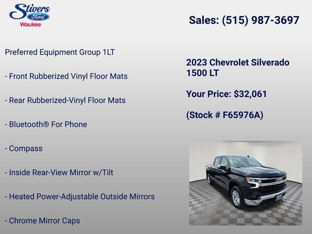 2023 Chevrolet Silverado 1500 LT LT1