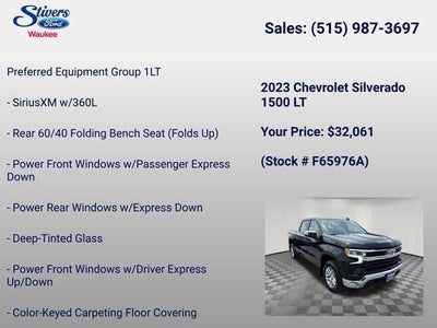 2023 Chevrolet Silverado 1500 LT LT1