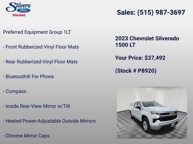 2023 Chevrolet Silverado 1500 LT LT1