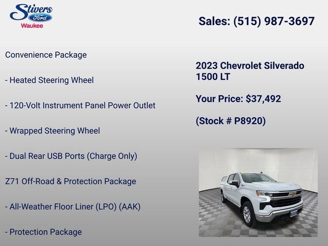 2023 Chevrolet Silverado 1500 LT LT1