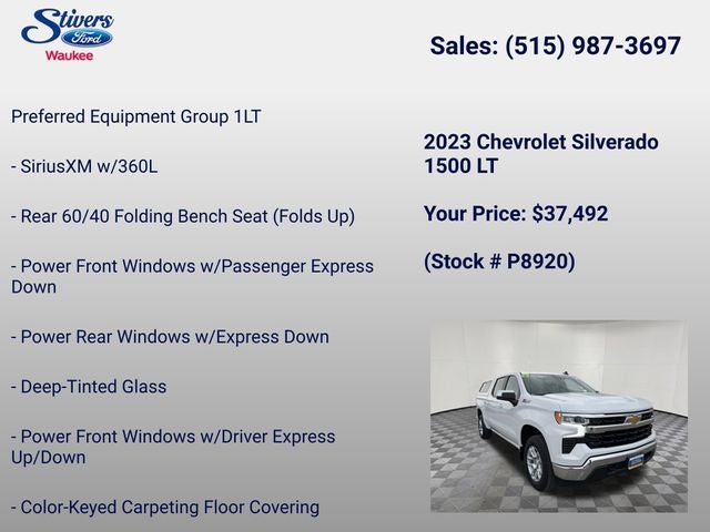2023 Chevrolet Silverado 1500 LT LT1