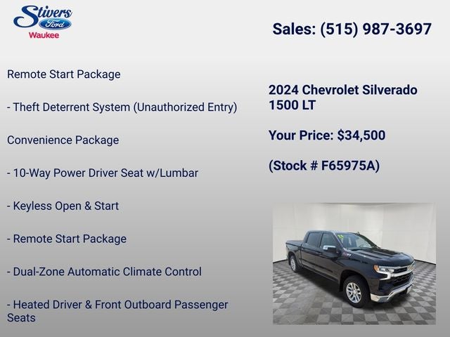 2024 Chevrolet Silverado 1500 LT LT1