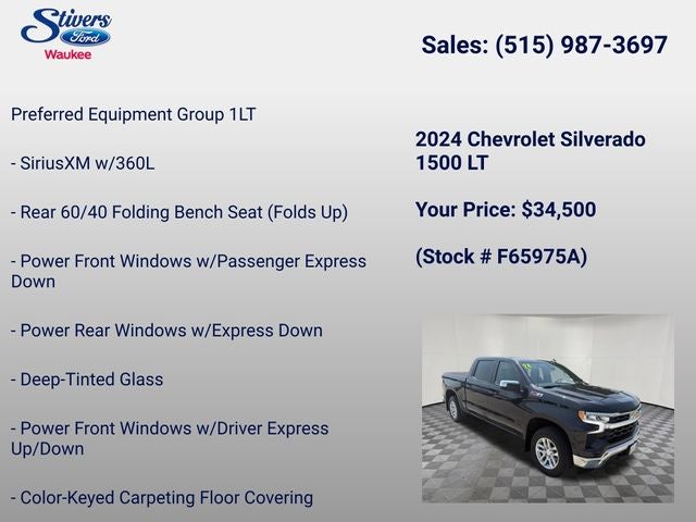 2024 Chevrolet Silverado 1500 LT LT1
