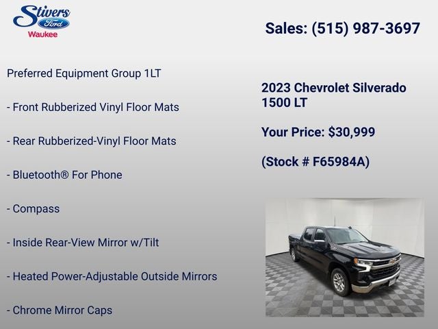 2023 Chevrolet Silverado 1500 LT