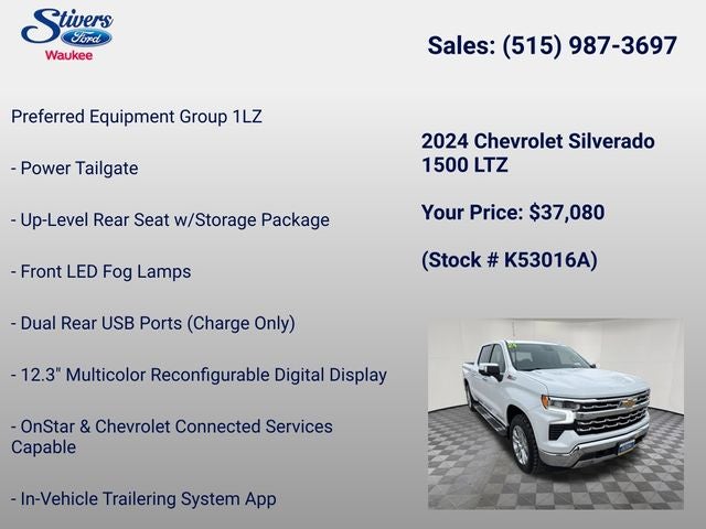 2024 Chevrolet Silverado 1500 LTZ