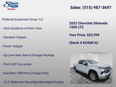 2022 Chevrolet Silverado 1500 LTZ