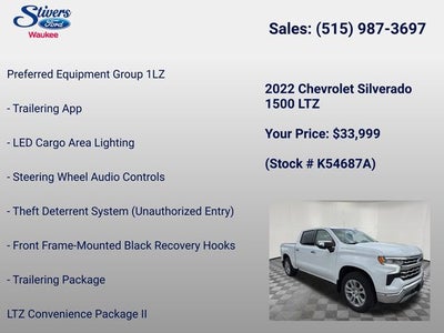 2022 Chevrolet Silverado 1500 LTZ