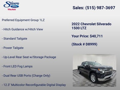 2022 Chevrolet Silverado 1500 LTZ