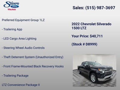 2022 Chevrolet Silverado 1500 LTZ
