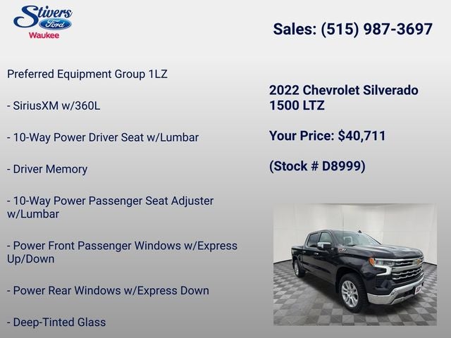 2022 Chevrolet Silverado 1500 LTZ