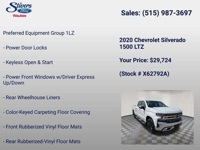 2020 Chevrolet Silverado 1500 LTZ