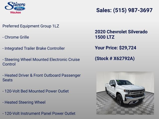 2020 Chevrolet Silverado 1500 LTZ