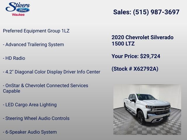 2020 Chevrolet Silverado 1500 LTZ