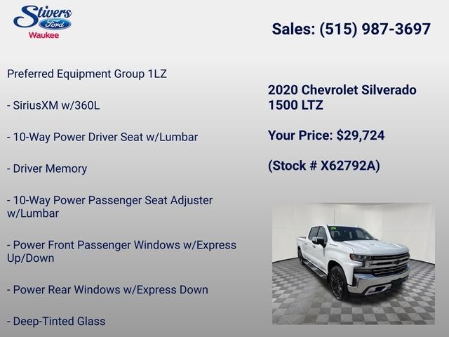 2020 Chevrolet Silverado 1500 LTZ