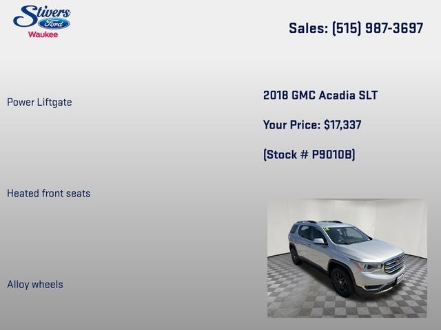 2018 GMC Acadia SLT-1