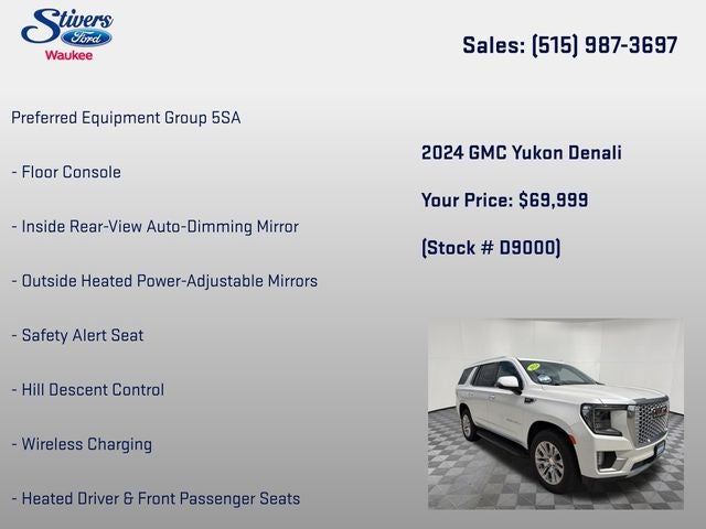 2024 GMC Yukon Denali