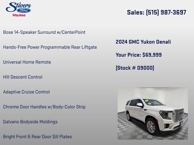 2024 GMC Yukon Denali