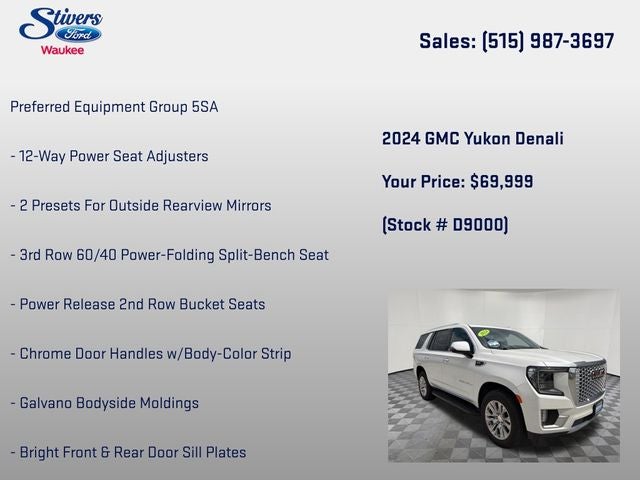 2024 GMC Yukon Denali
