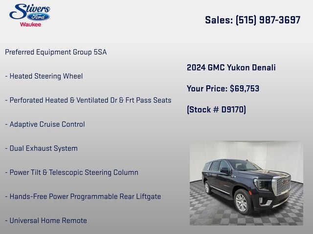 2024 GMC Yukon Denali