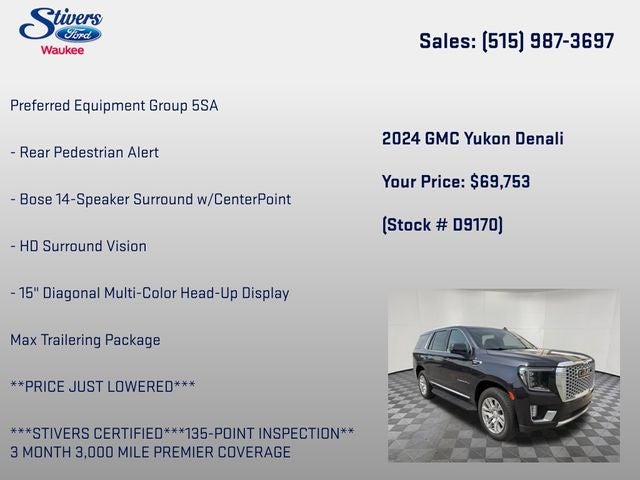 2024 GMC Yukon Denali
