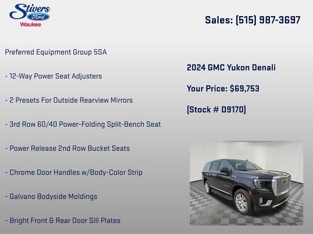 2024 GMC Yukon Denali