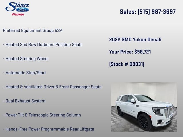 2022 GMC Yukon Denali