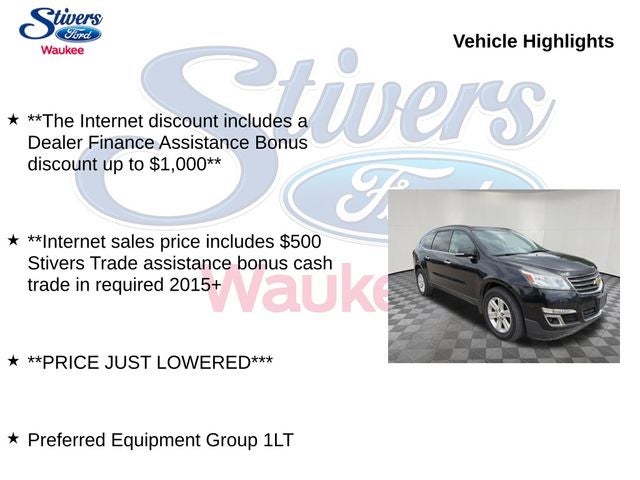 2014 Chevrolet Traverse LT 1LT