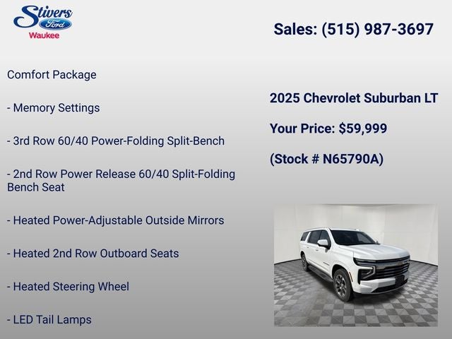 2025 Chevrolet Suburban LT