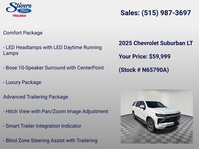 2025 Chevrolet Suburban LT