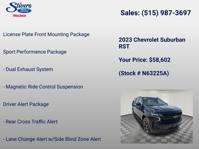 2023 Chevrolet Suburban RST
