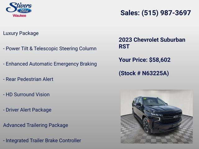 2023 Chevrolet Suburban RST