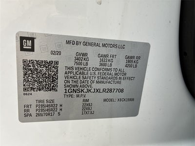 2020 Chevrolet Suburban Premier