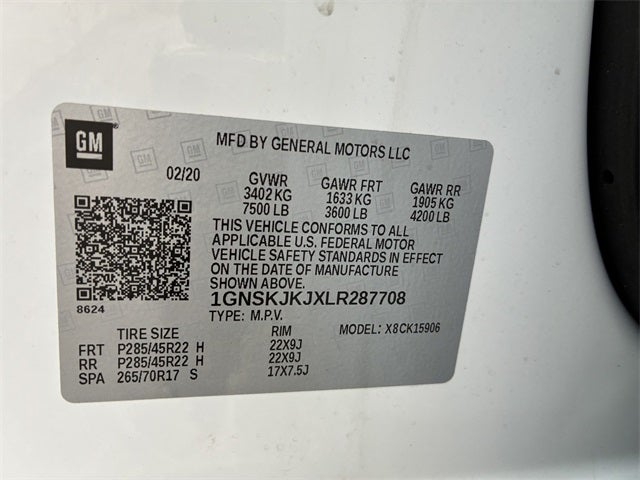 2020 Chevrolet Suburban Premier