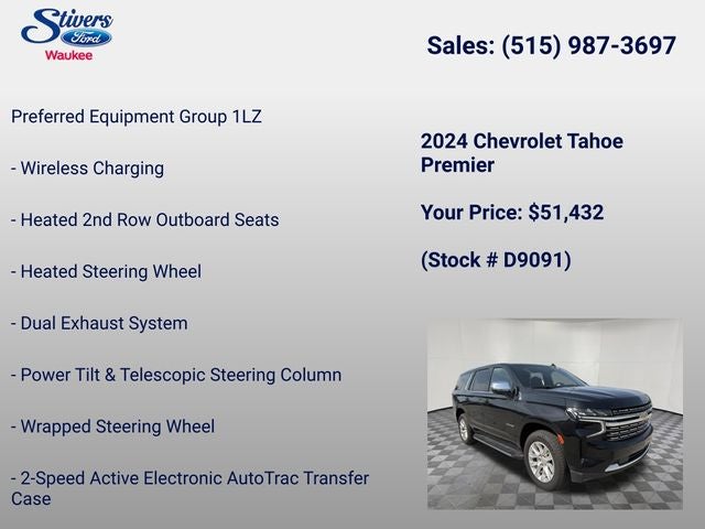 2024 Chevrolet Tahoe Premier