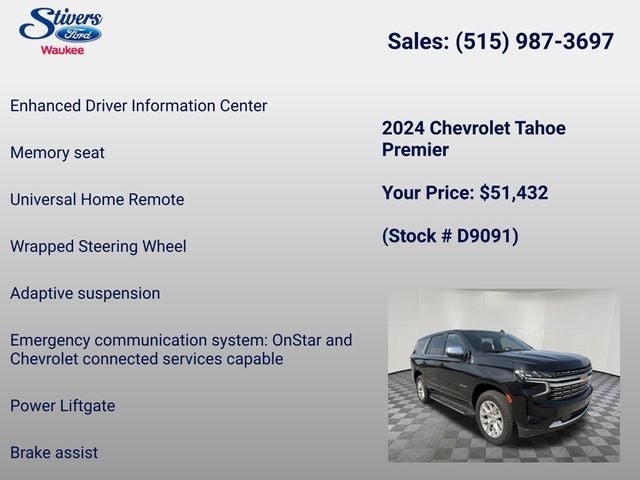 2024 Chevrolet Tahoe Premier
